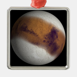 Ornement En Métal Vue simulée de Mars