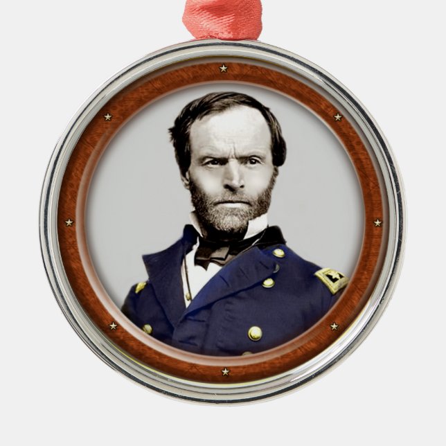 Ornement En Métal William Tecumseh Sherman (Devant)
