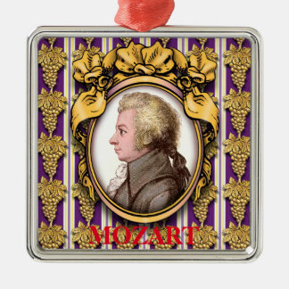 Ornement En Métal Wolfgang Amadeus Mozart