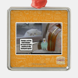 Ornement En Métal Zombis dans le jardin