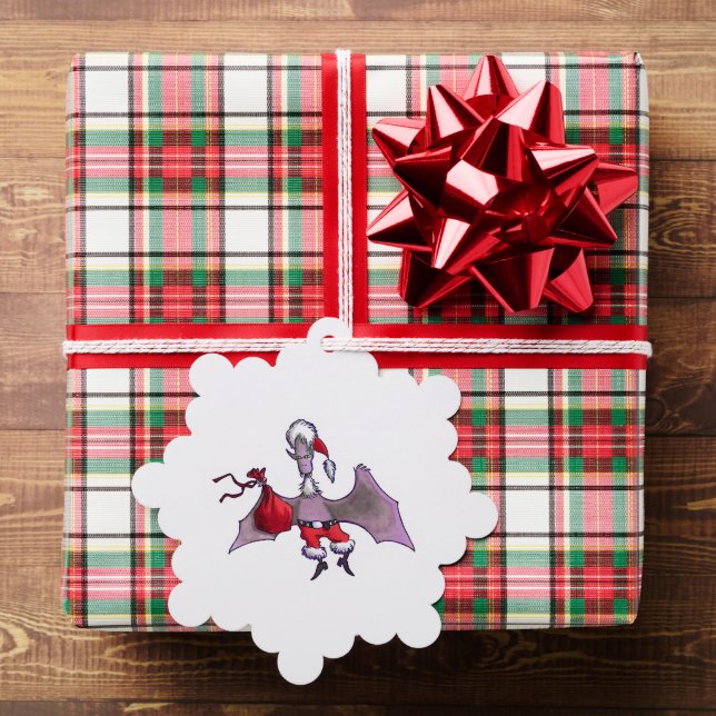 ornement en papier flocon de neige Santa Bat (Insitu (Cadeau))