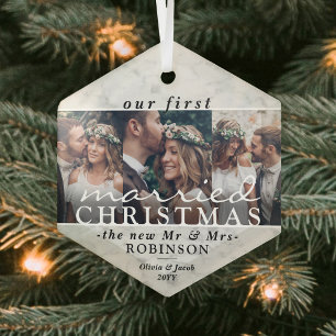 Ornement En Verre 3 Photo 1Noël Marié Faux Marbre moderne