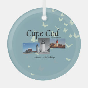 Ornement en verre ABH Cape Cod