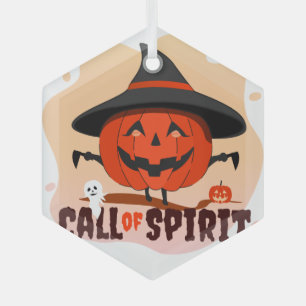 Ornement En Verre Appel de l'Esprit d'Halloween