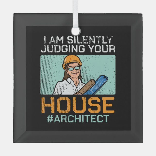 Ornement En Verre Architect (Recto)