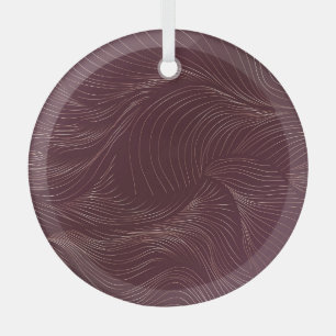 Ornement En Verre Art Déco d'or : Papier peint Vintage de luxe