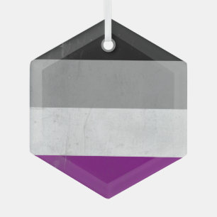 Ornement En Verre Asexuel