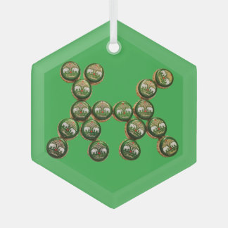 Ornement En Verre 🐶 Authentic Chang Beer Cap Dog