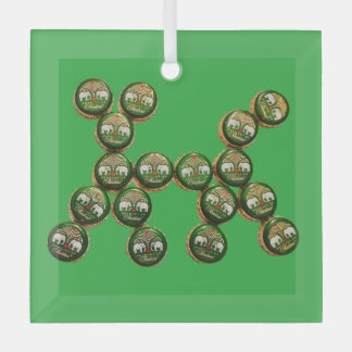 Ornement En Verre 🐶 Authentic Chang Beer Cap Dog