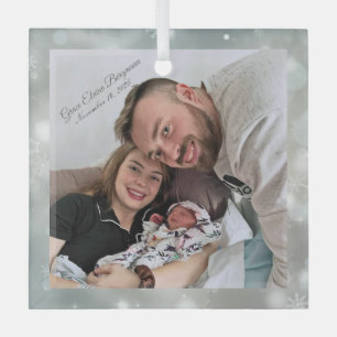 Ornement en verre BabyGraceB Arrival
