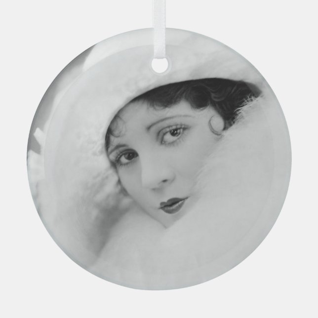 Ornement En Verre Borden olive (Recto)