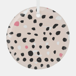 Ornement En Verre Brosse à encre : Texture artistique