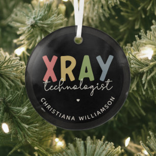 Ornement En Verre Cadeaux de technologie X-ray
