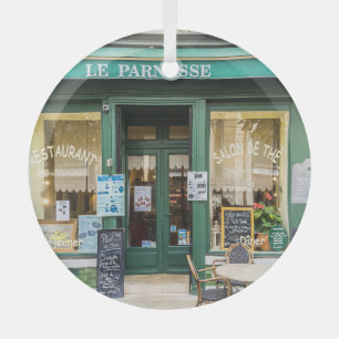 Ornement En Verre Cafés français : Versailles scène cosy.