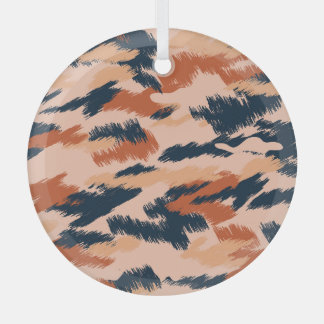 Ornement En Verre Camouflage Abstrait : Papier peint Vintage sans co