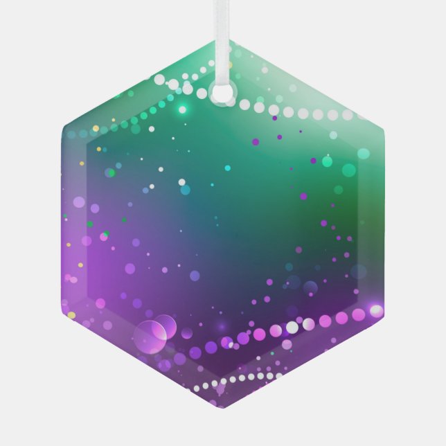 Ornement En Verre Carthagène Solive Purple (Recto)