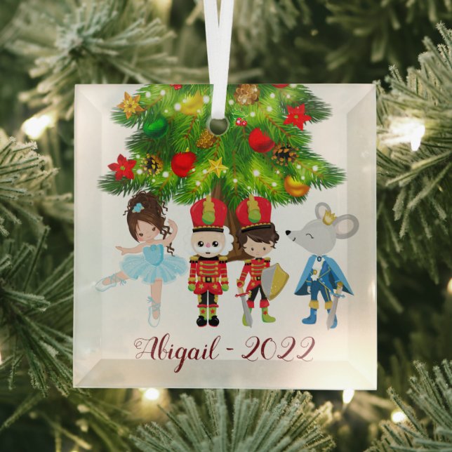 Ornement En Verre Casse-Noix, Clara, Souris King Ballet Noël (Insitu)