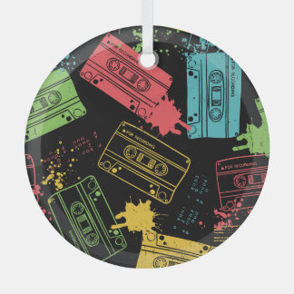 Ornement En Verre Cassettes Cool style années 90