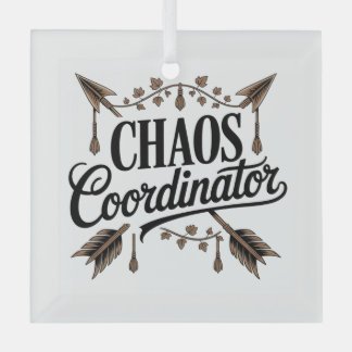 Ornement En Verre Chaos Coordinator