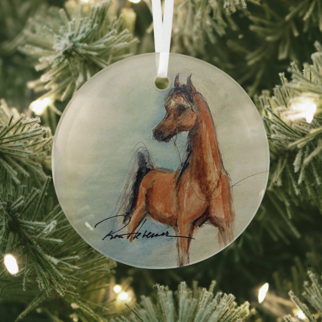 Ornement En Verre Cheval par Hevener (Insitu)