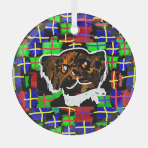 Ornement En Verre chocolat Labrador Style Air Freshener Hitch Cover