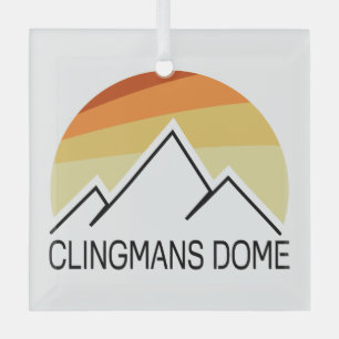 Ornement En Verre Clingmans Dome Retro