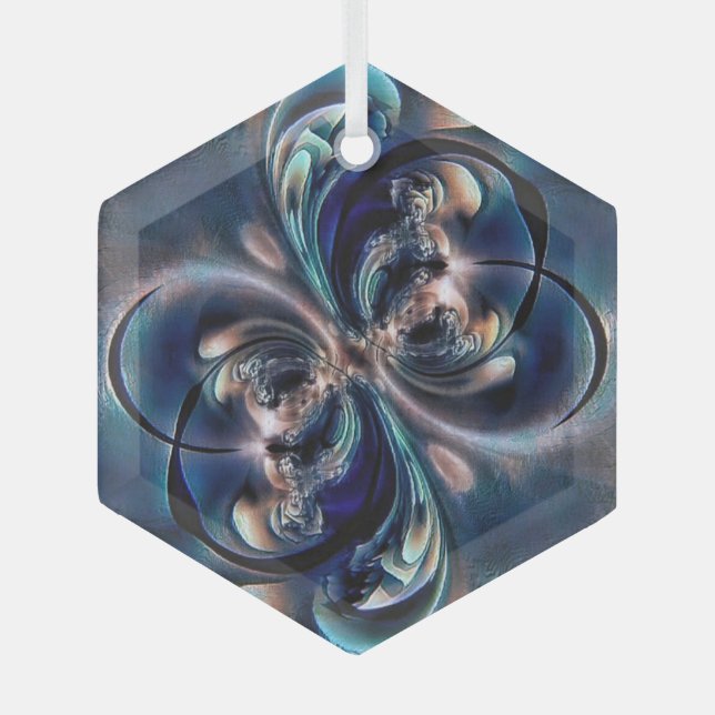 Ornement En Verre Conception (Recto)