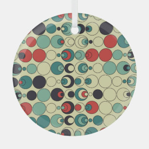 Ornement En Verre Conception de motif géométrique abstrait sans cout