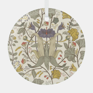 Ornement En Verre Conception verticale rétrospective et sans couture