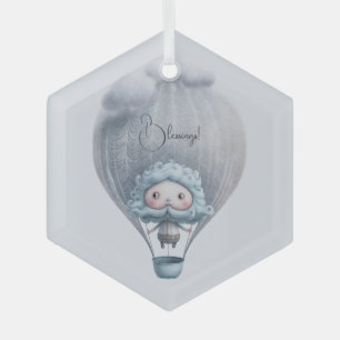 Ornement En Verre Créez Votre Propre Balloon Silencieux À Air Chaud
