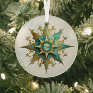 Ornement En Verre Créez votre propre Steampunk Yule Snowflake