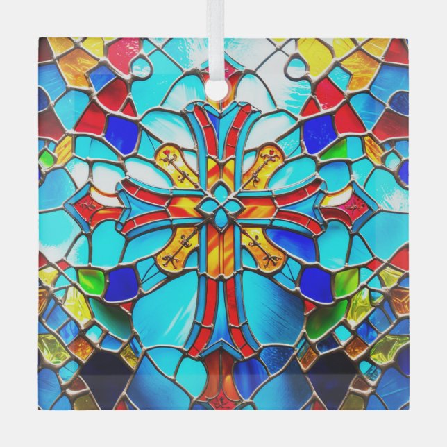 Ornement en verre de verre de coupe-feu (Recto)