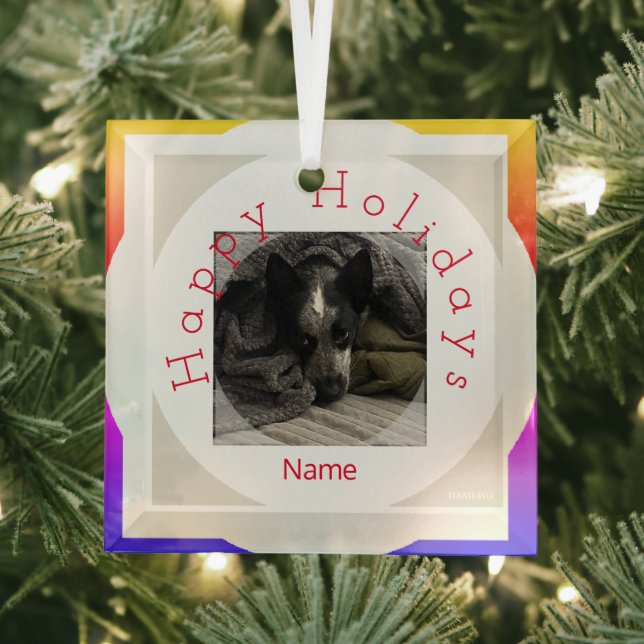 Ornement En Verre Décor photo en verre HAMbyWG (Insitu)