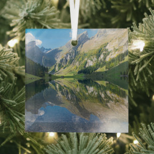 Ornement En Verre Eau   Seealpsee Lac Alpes suisses Suisse