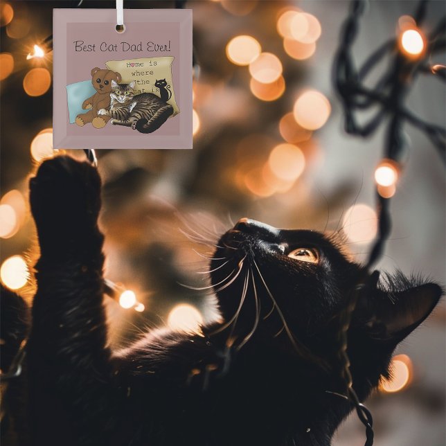 Ornement En Verre Fête des pères (Créateur téléchargé)