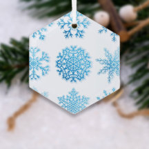 Flammes de neige bleues Noël blanc