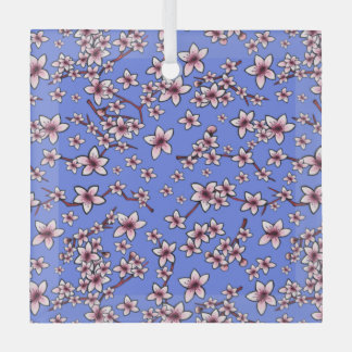 Ornement En Verre Fleurs de cerisiers KiniArt