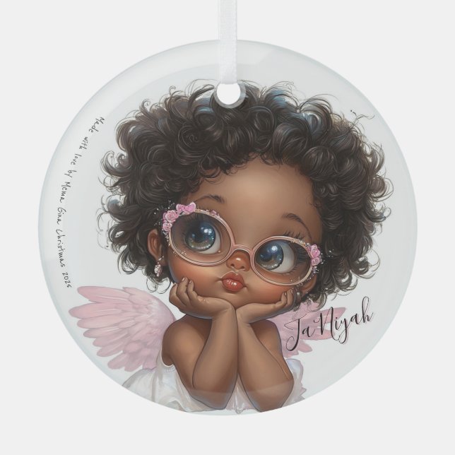 Ornement En Verre Floral-Framed Curiosity (Recto)