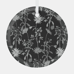 Ornement En Verre Floral vintage : arrière - plan d'invitation sans