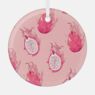 Ornement En Verre Fruit Dragon : Haute Détail sans joint