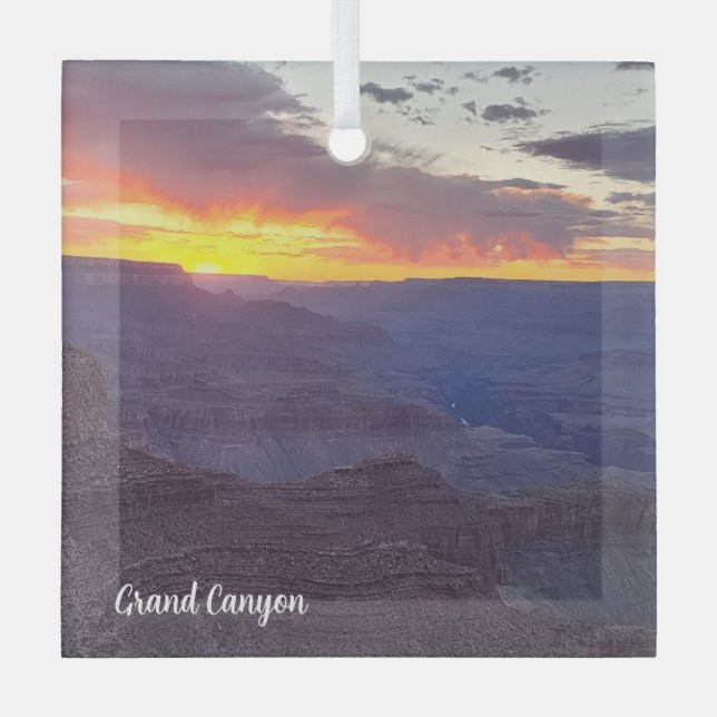 Ornement En Verre Grand Canyon (Recto)