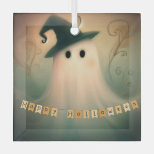 Ornement En Verre Halloween/Fantôme/Automne/Ornement capricieux