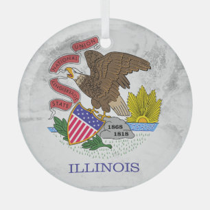 Ornement En Verre Illinois