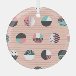 Ornement En Verre Illustration Vintage des cercles graphiques