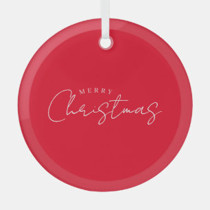 Ornement En Verre Joyeuse nouvelle année Joyeux Noël Période des fêt