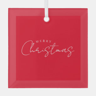 Ornement En Verre Joyeux Nouvel An Joyeux Noël Période des Fêtes