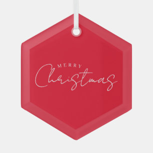 Ornement En Verre Joyeux Nouvel An Joyeux Noël Période des Fêtes