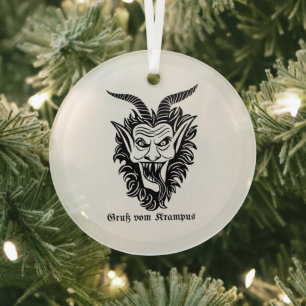 Ornement En Verre Krampus