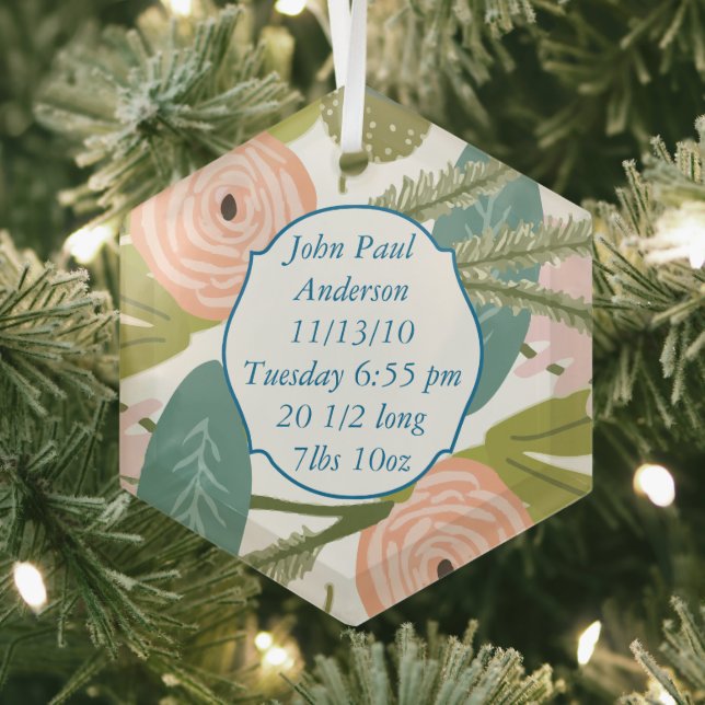 Ornement En Verre La faune et la flore (Insitu)