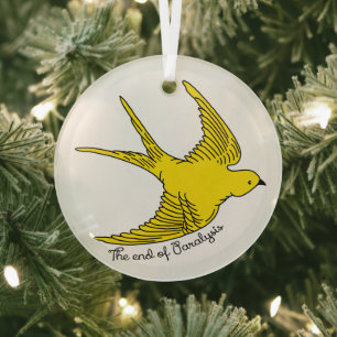 Ornement En Verre La fin de la paralysie